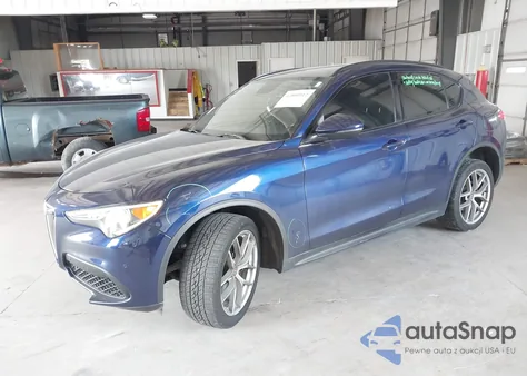 2018 Alfa Romeo Stelvio Ti Sport Awd из США, поврежденный, VIN ZASFAKNN1J7B81973